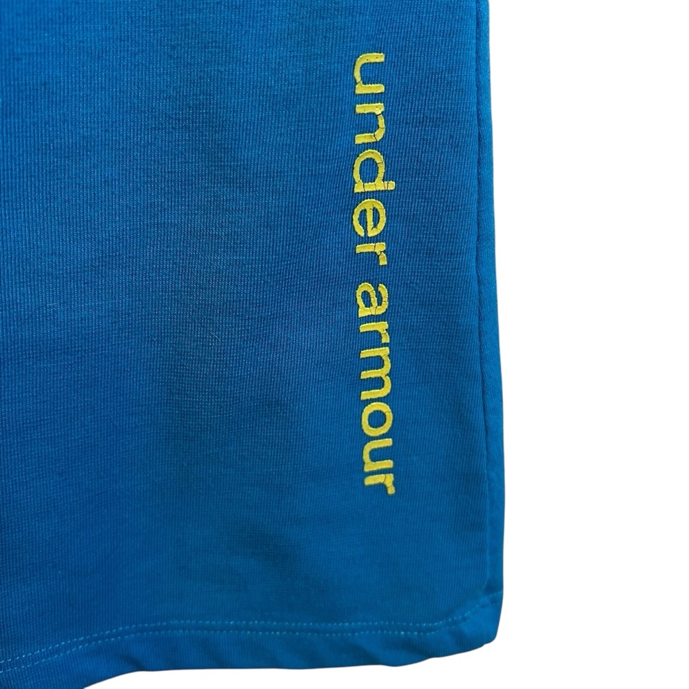 Under Armour Women's Aqua Blue Logo Tee Size Small - Picture 5 of 8